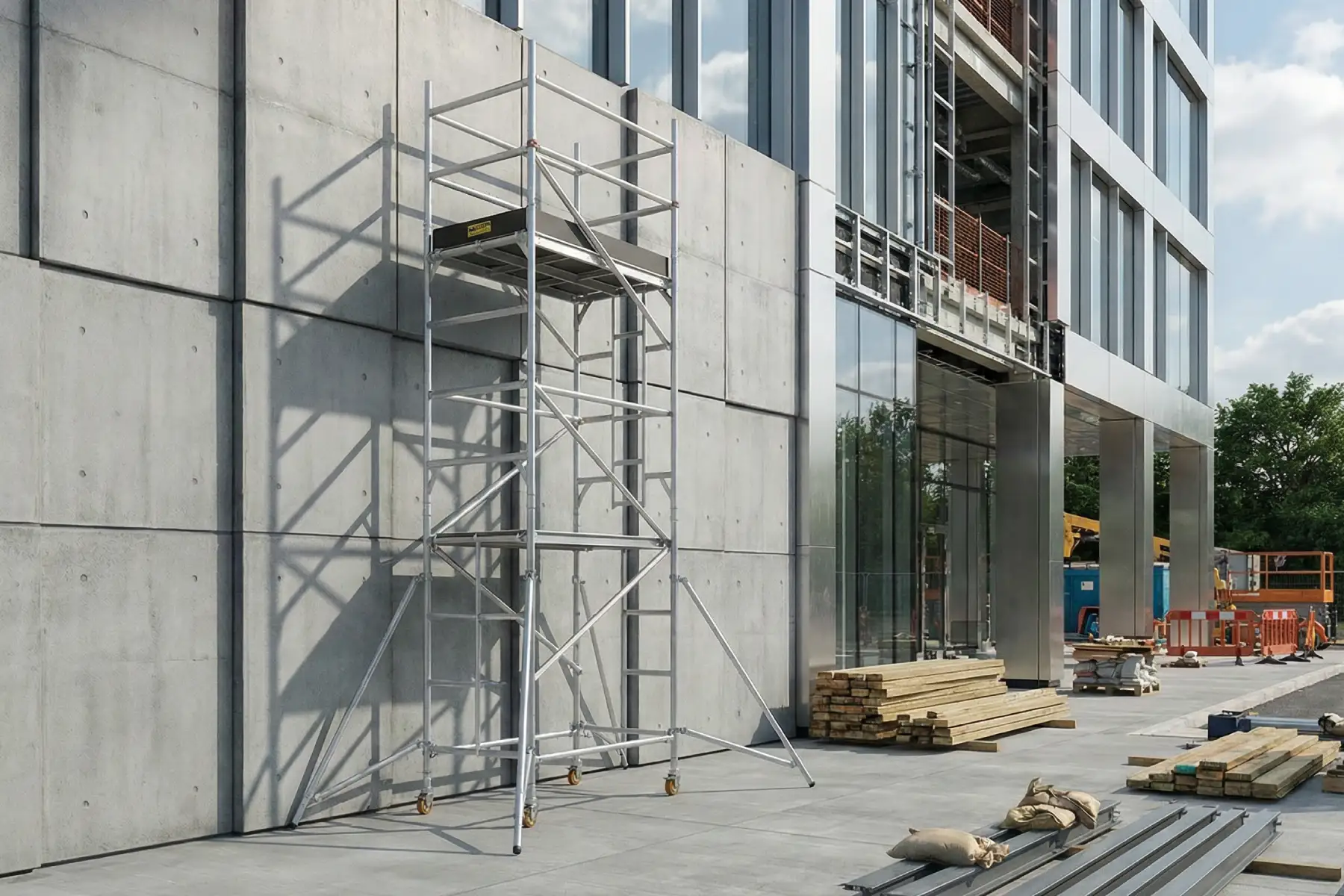 Iznajmljivanje skele Skela Max | Pokretne skele